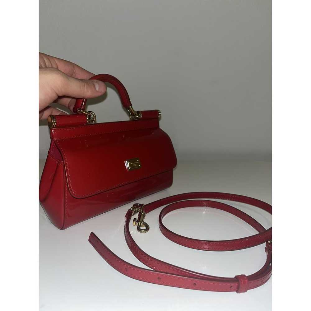 Dolce & Gabbana Sicily patent leather handbag - image 6