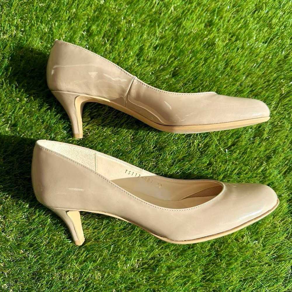 【Unused】 Number Twenty-One Enamel Pumps 22cm Beige - image 4