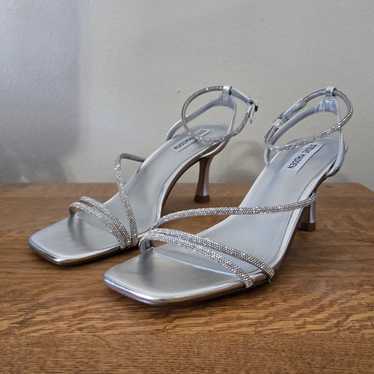 Steve Madden Meggie Crystal Ankle Strap Sandal