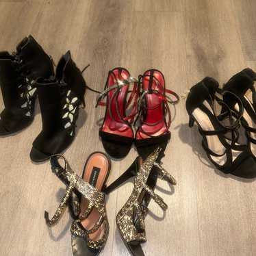 Bundle of 4 pairs of heels