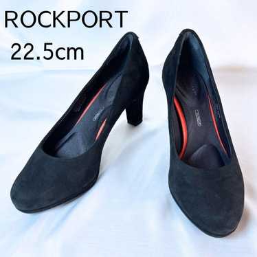 ROCKPORT Pumps Suede Black Comfortable Walking Pum