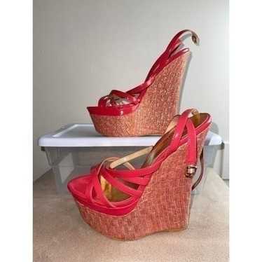 Bebe wedge heel sandals