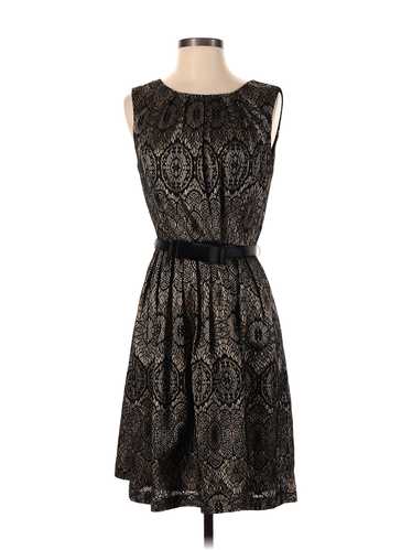 Ellen Tracy Women Black Cocktail Dress 4