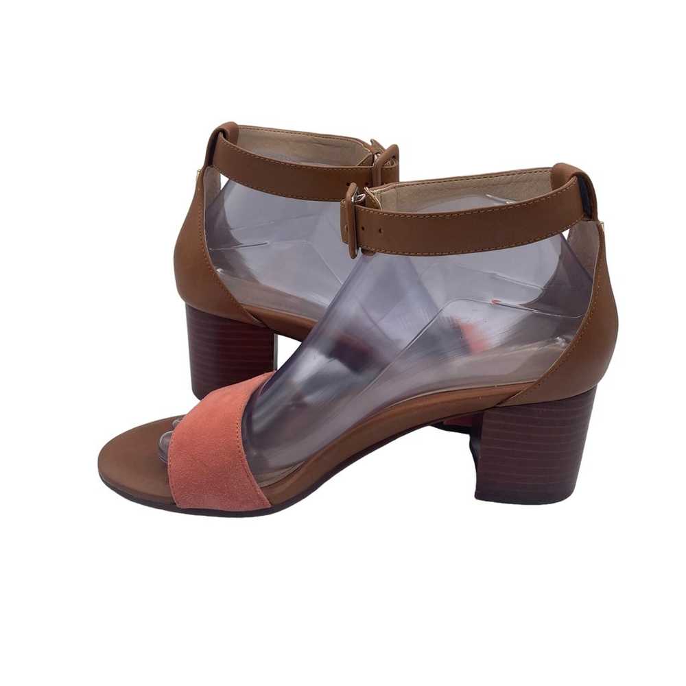 Vionic Rosie Chunky Block Heels Pink Leather Orth… - image 6