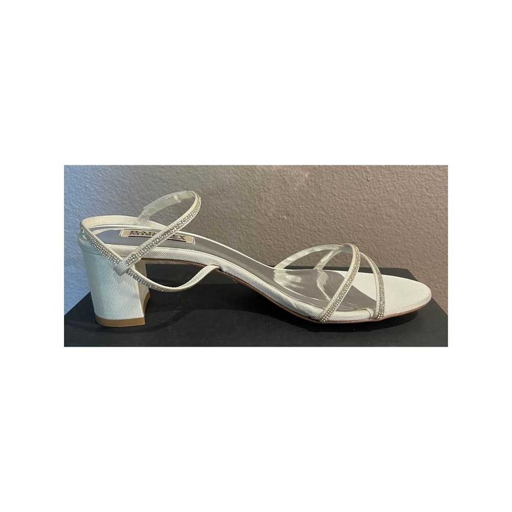 Badgley Mischka Ultima Heels Size 9.5 Rhinestone … - image 11