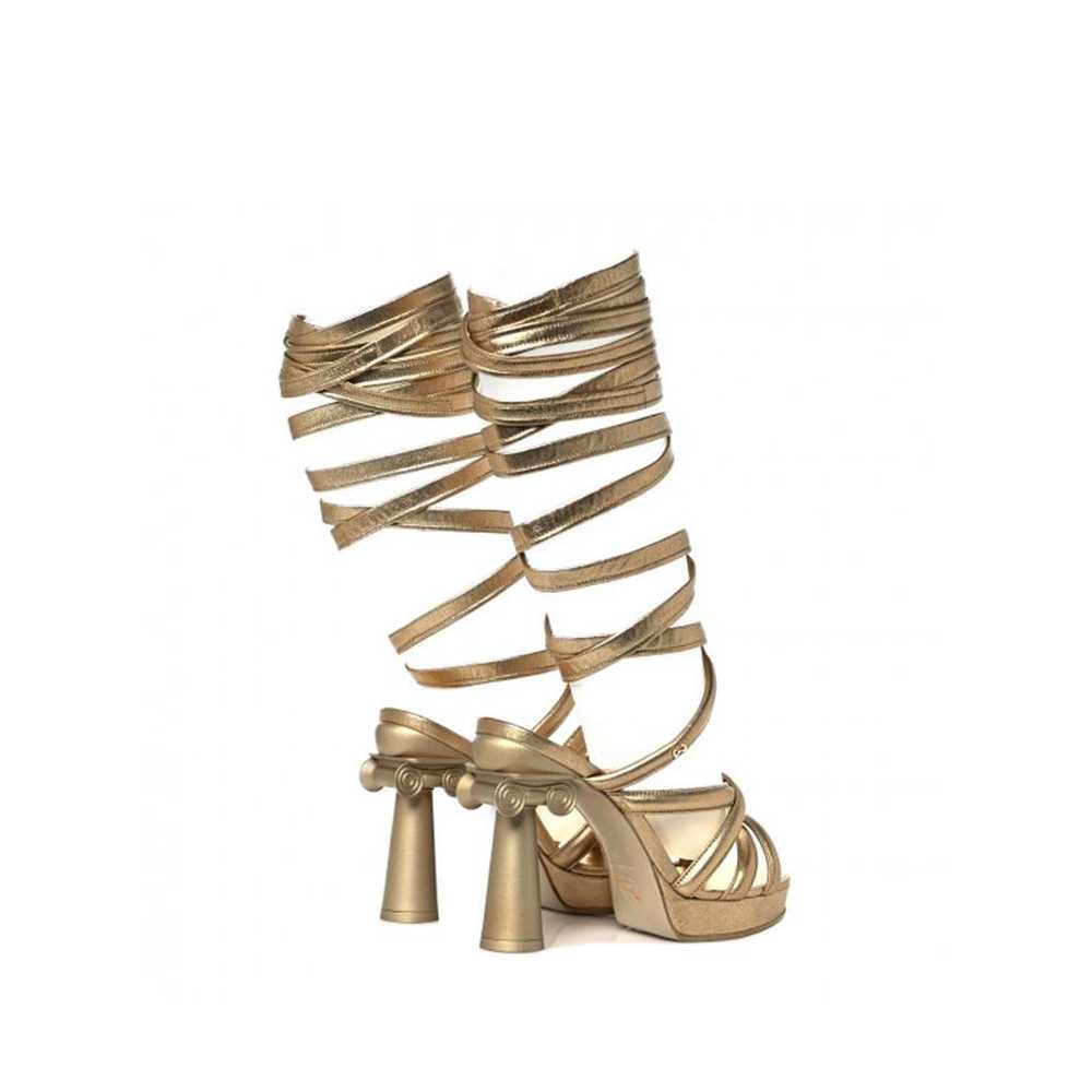 Chanel Leather sandals - image 3