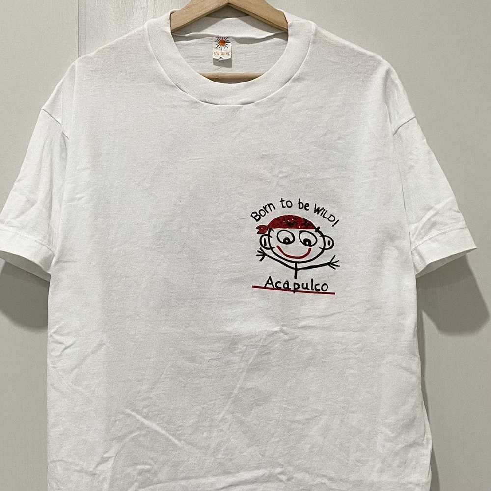 Arts & Science × Tee Shirt × Vintage Vtg.90s Born… - image 3