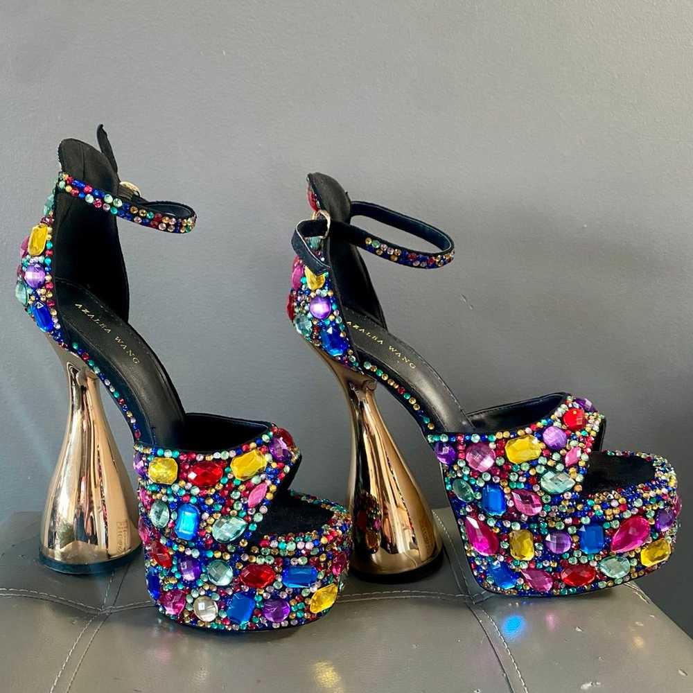 Azalea Wang bedazzled heels - image 3