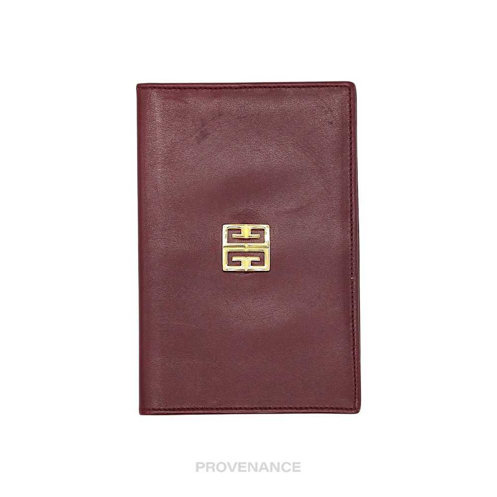 Givenchy 🔴 Givenchy 4G Logo ID Card Wallet - Bur… - image 1