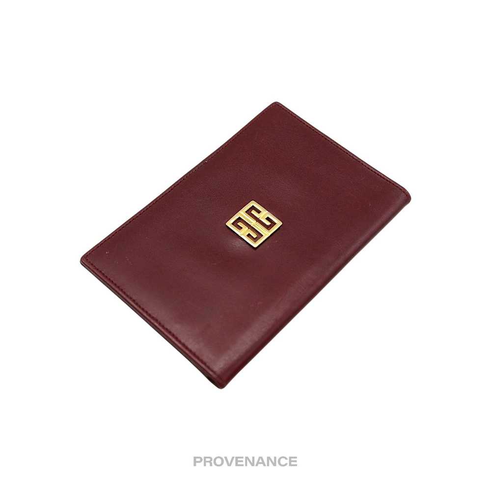 Givenchy 🔴 Givenchy 4G Logo ID Card Wallet - Bur… - image 4