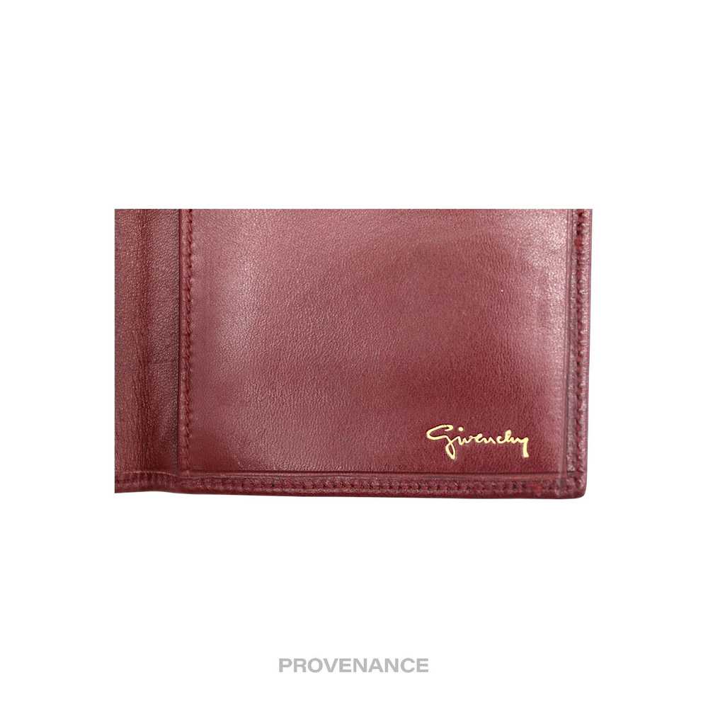 Givenchy 🔴 Givenchy 4G Logo ID Card Wallet - Bur… - image 6