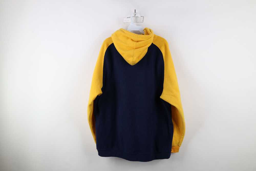 Vintage Vintage University of Michigan Fleece Hoo… - image 11