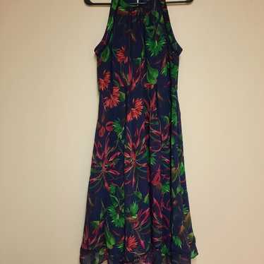 Just Taylor Floral Print Dress