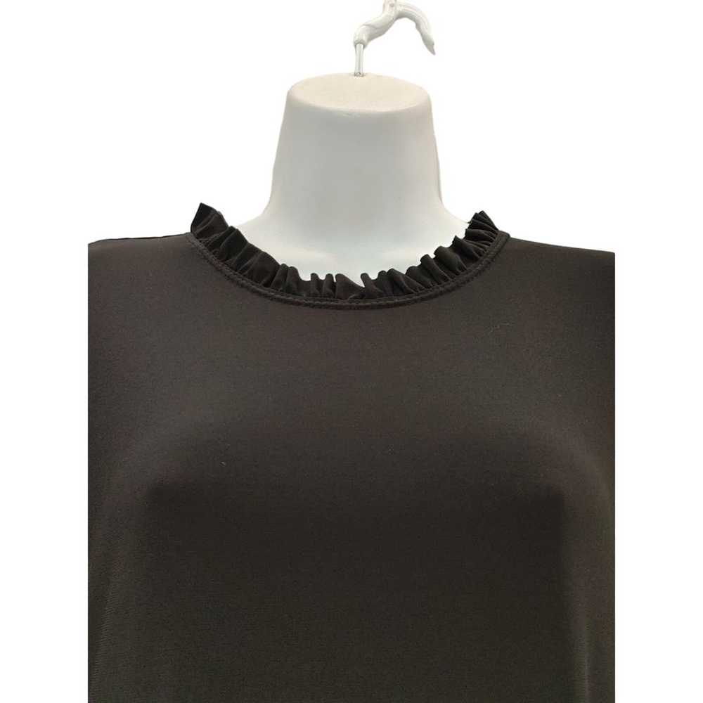 Annalee and Hope black ruffle short sleeve dress - image 3