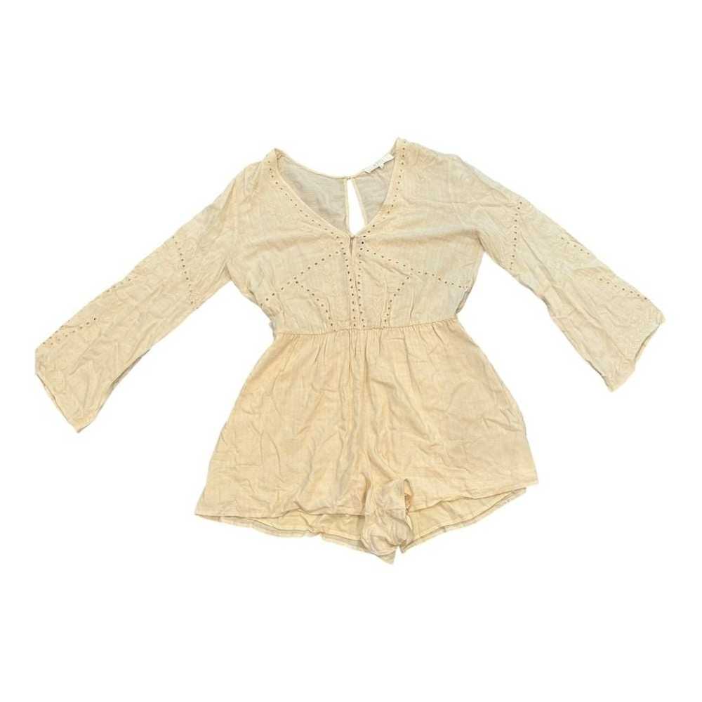 ASTR The Label Anthropologie Women's Cream Playsu… - image 2