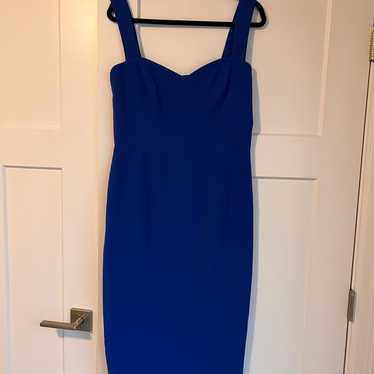 Dress the Population blue midi dress size large