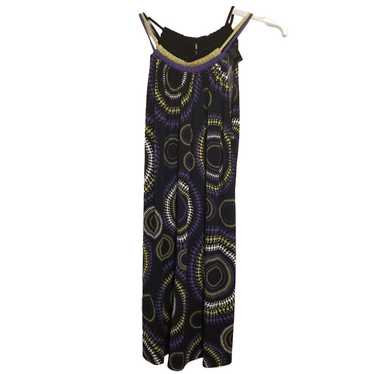 Axcess Womens Dress Black Purple Large Geometric … - image 1