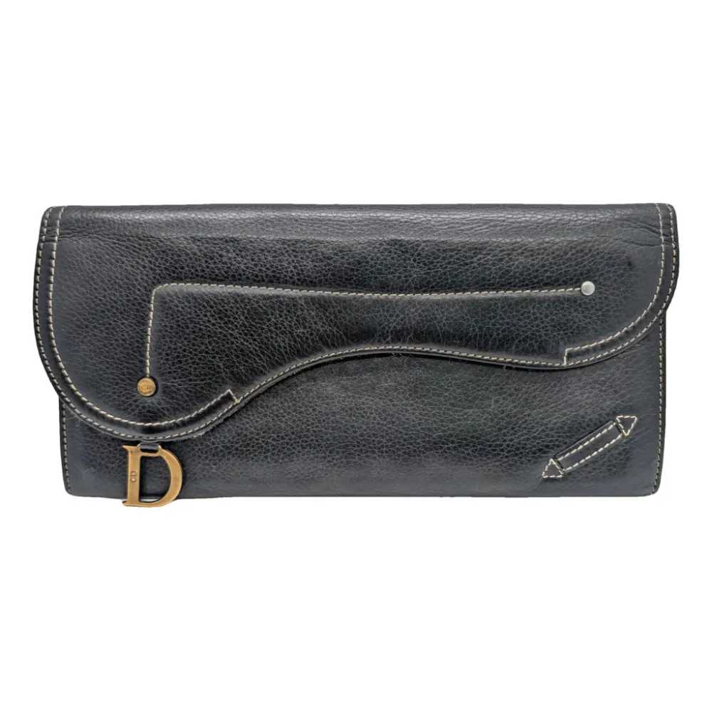 Dior Leather clutch bag - image 1