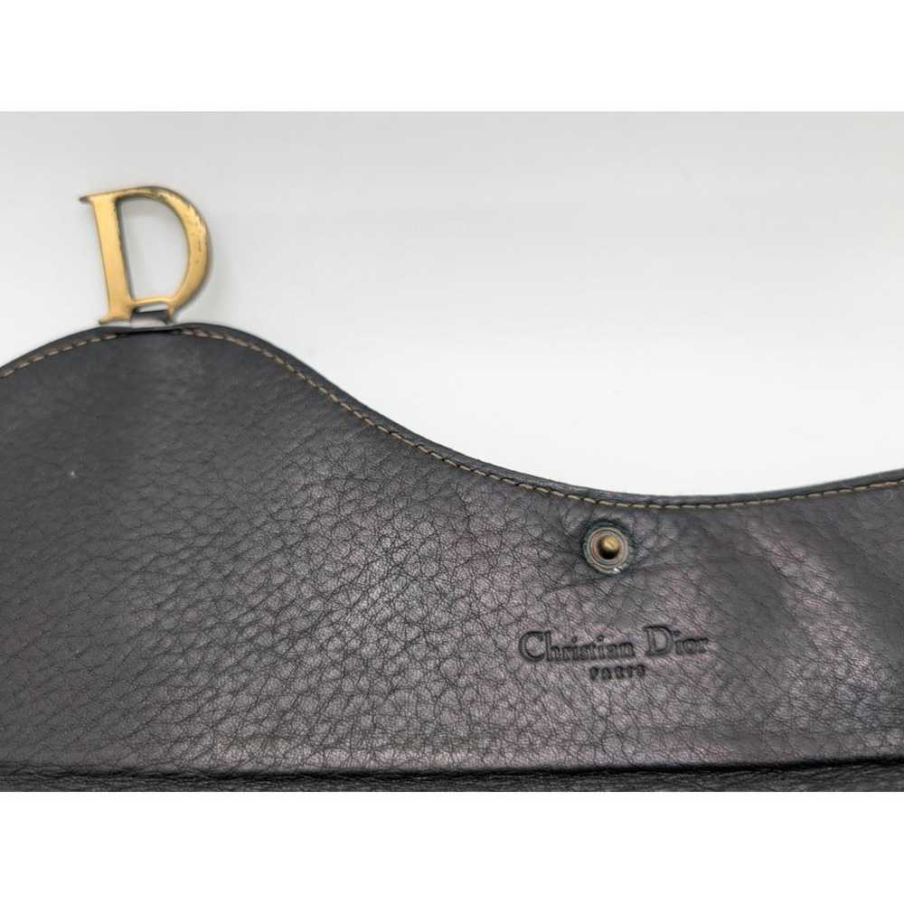 Dior Leather clutch bag - image 2