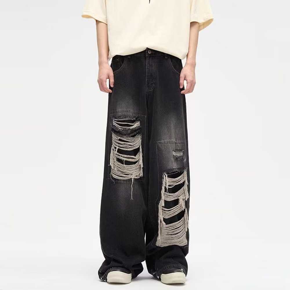 Japanese Brand × Jean × Streetwear Men's jeans lo… - image 2