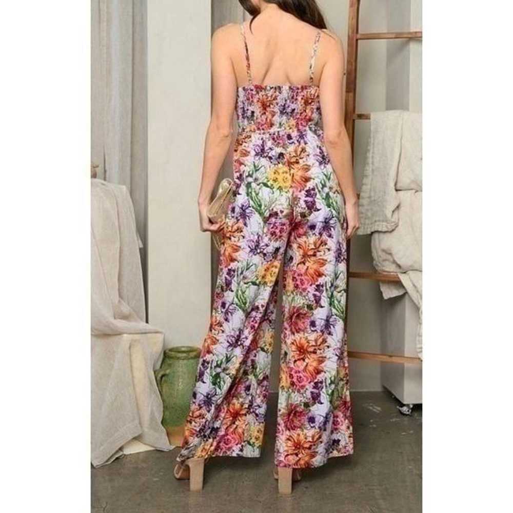 Floral Maxi Jumpsuit - image 12