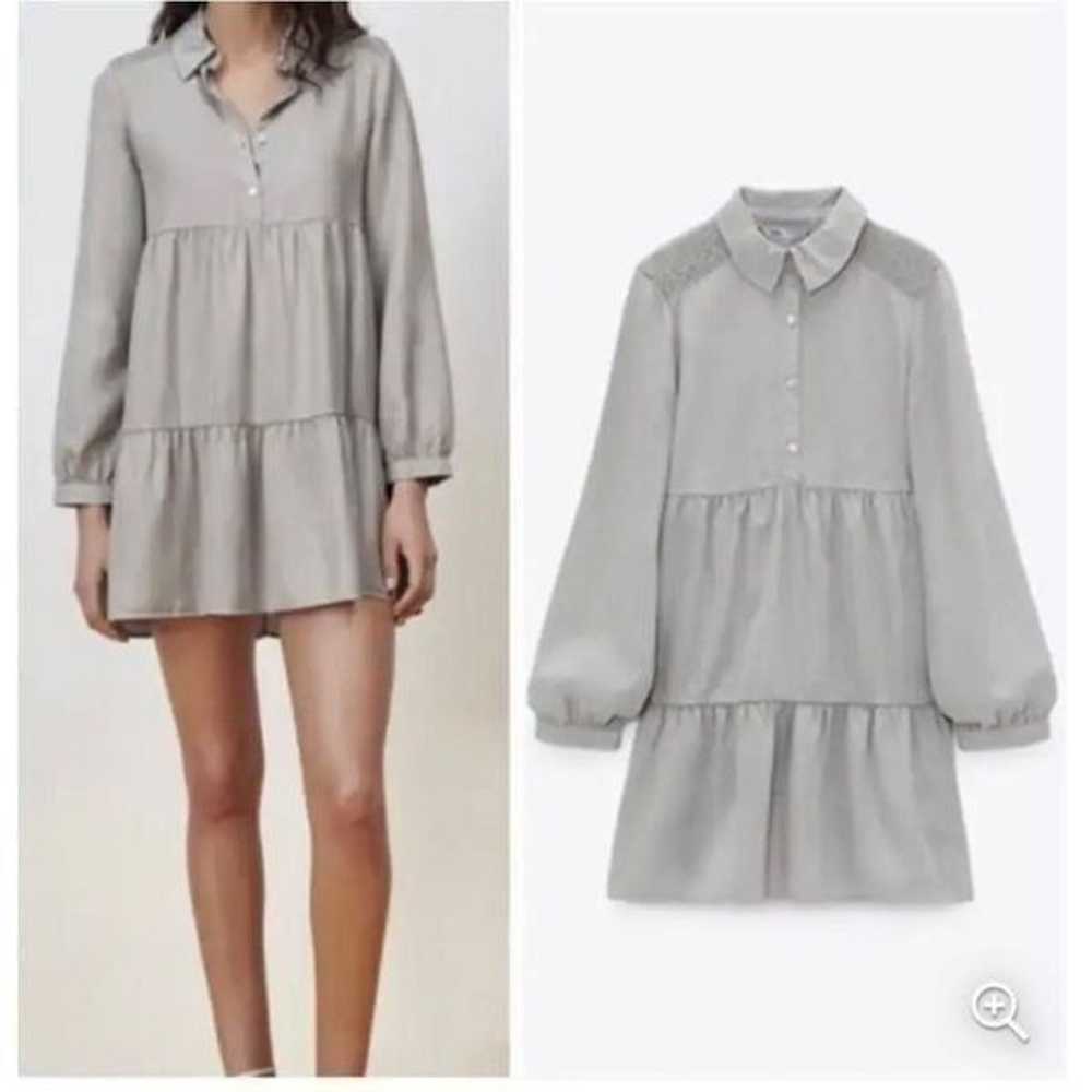 Zara mini gray dress size M - image 1