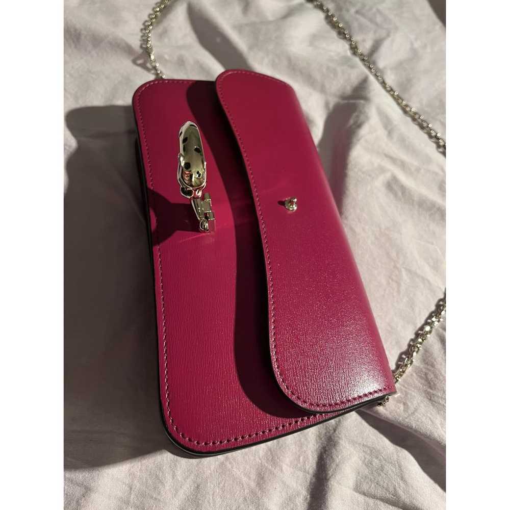 Cartier Panthère leather clutch bag - image 3