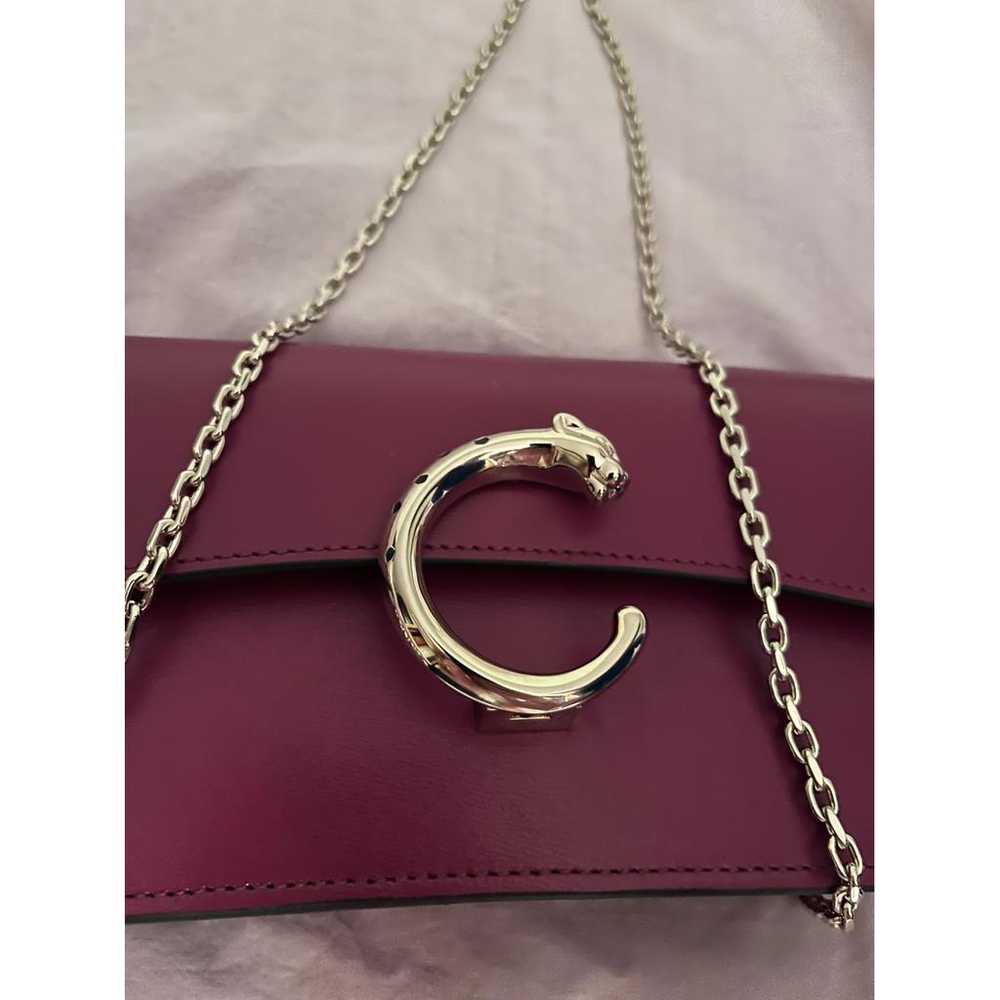 Cartier Panthère leather clutch bag - image 5