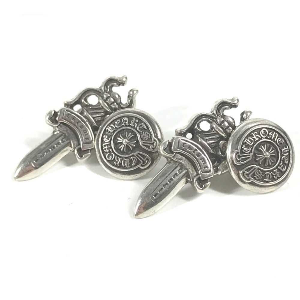 Chrome Hearts Chrome Hearts Dagger Logo Horseshoe… - image 1