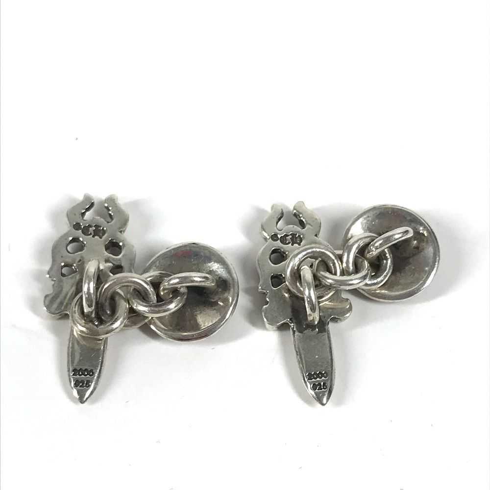 Chrome Hearts Chrome Hearts Dagger Logo Horseshoe… - image 2