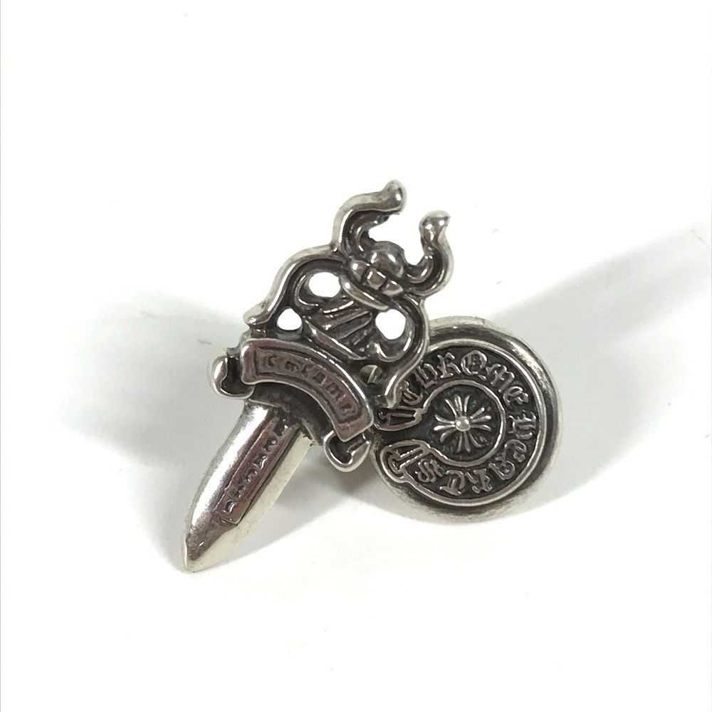 Chrome Hearts Chrome Hearts Dagger Logo Horseshoe… - image 3