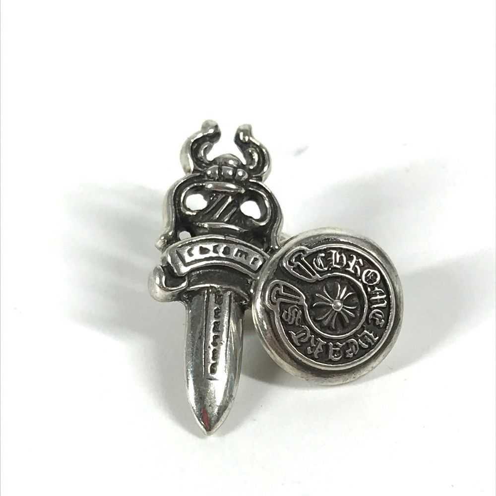 Chrome Hearts Chrome Hearts Dagger Logo Horseshoe… - image 7