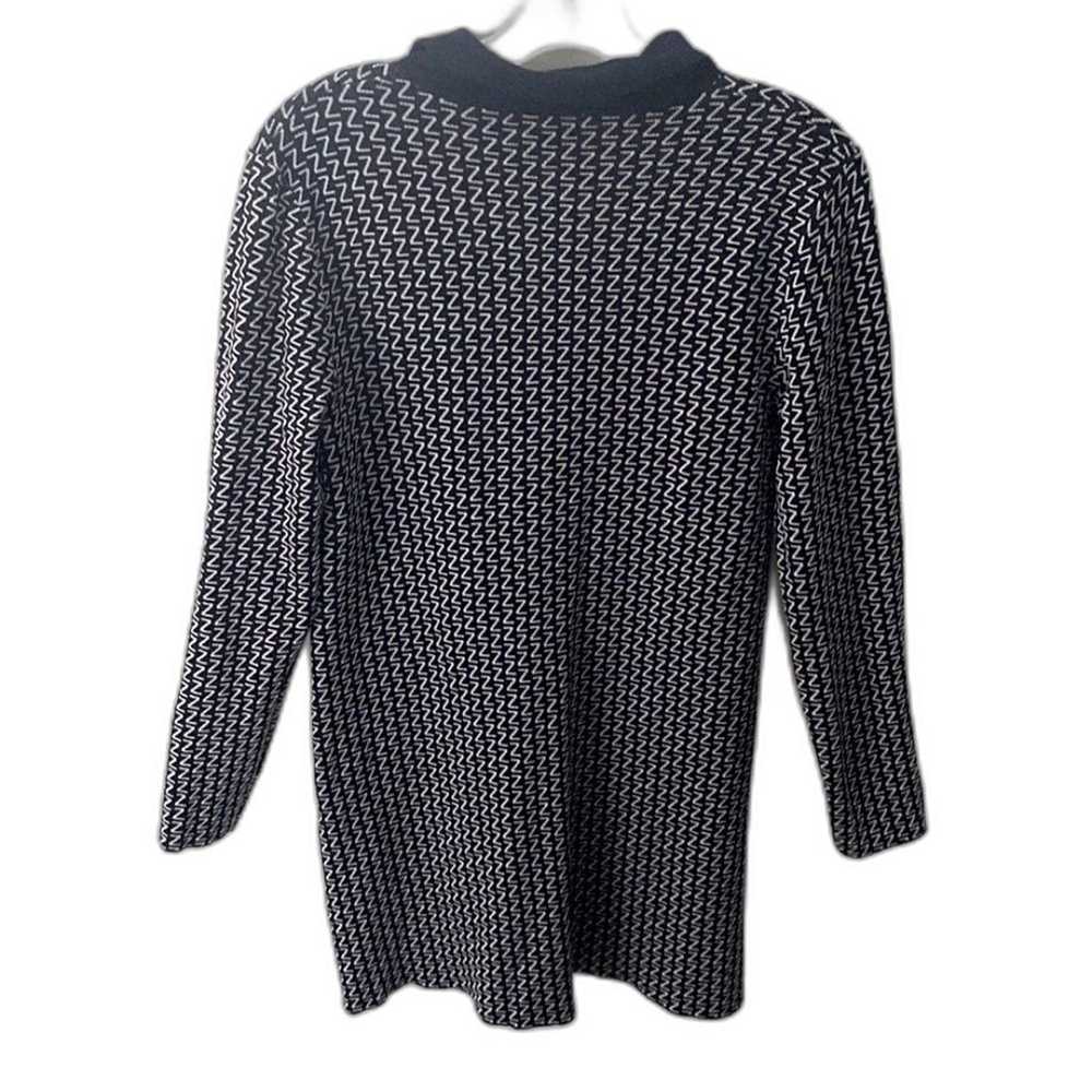 ZARA | Knit Polo Shirt Dress Pullover Long Sleeve… - image 9