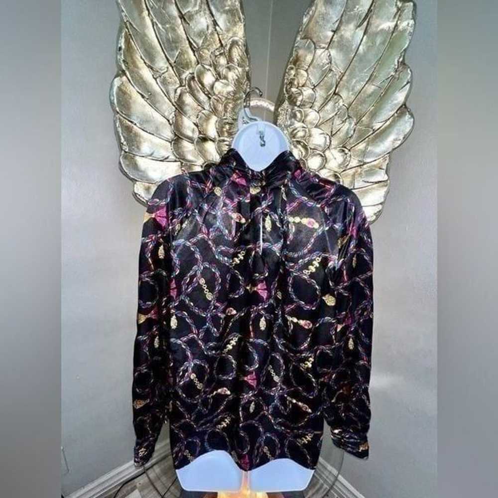 Gorgeous Vintage Jordan Baroque Blouse - image 9