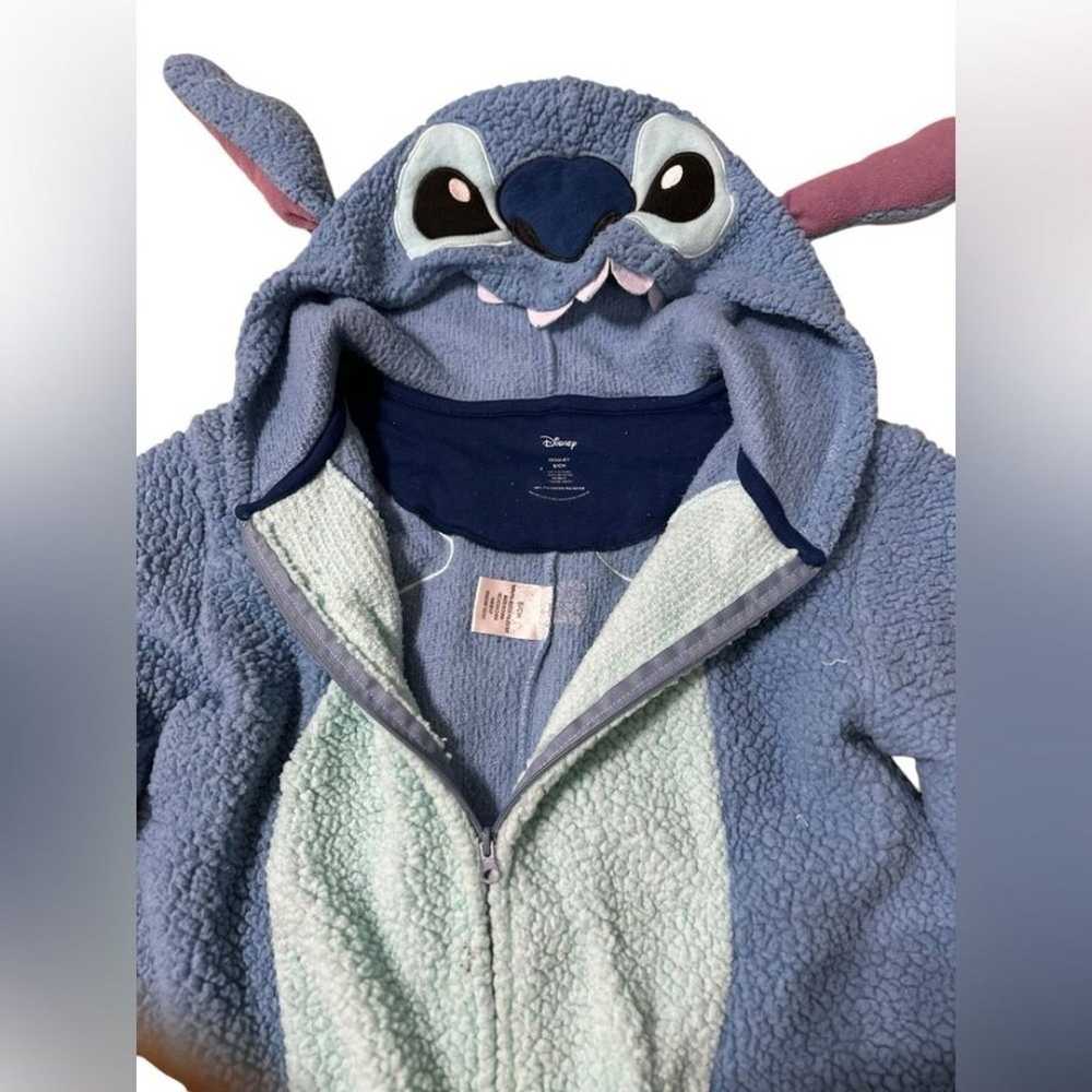 Disney Stitch Union Suit Hooded Jumpsuit Costume … - image 2