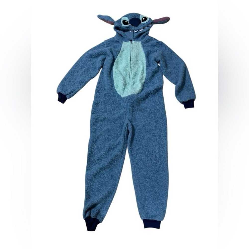 Disney Stitch Union Suit Hooded Jumpsuit Costume … - image 3