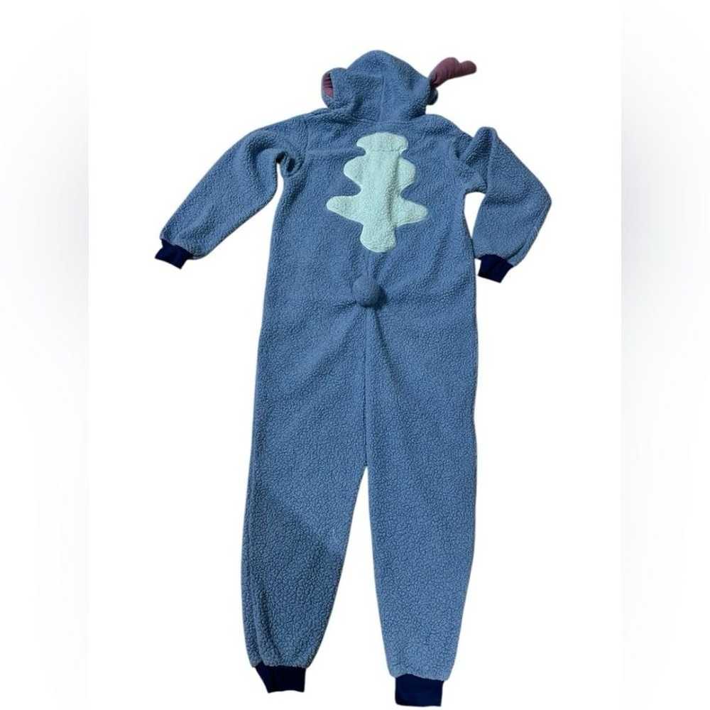 Disney Stitch Union Suit Hooded Jumpsuit Costume … - image 4