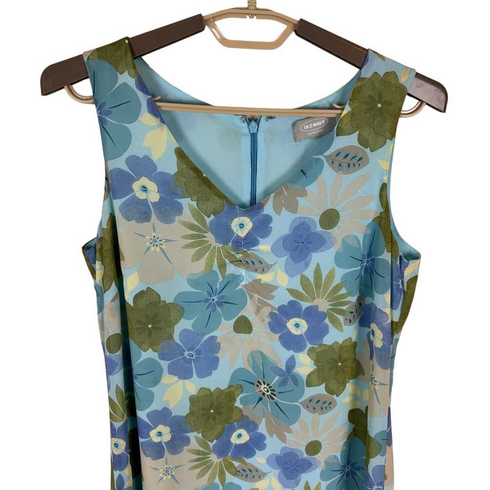 Old Navy vintage Y2K floral v-neck sleeveless dre… - image 3