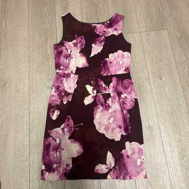 Floral Pattern Sleeveless Dress 38 - image 1