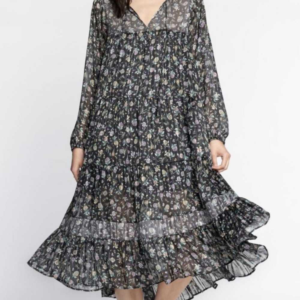 Self Contrast Florence Floral Boho Dress - image 3