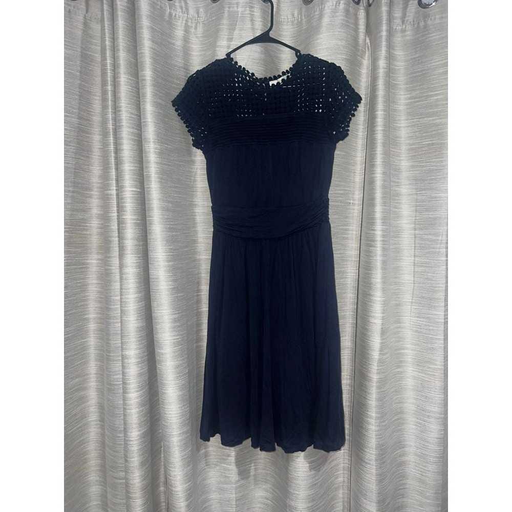 Boden knee length navy blue dress size 6 - image 1