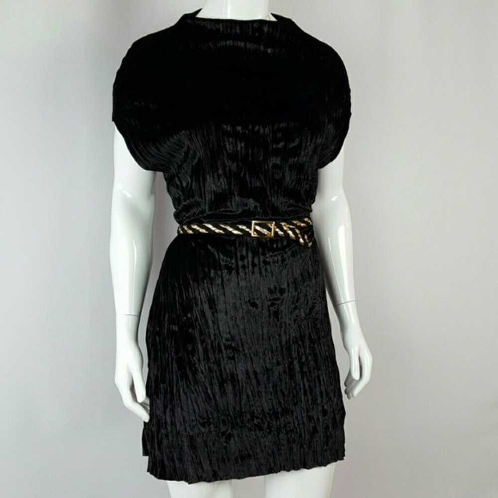 Nordstrom Black Velvet Dress - image 1