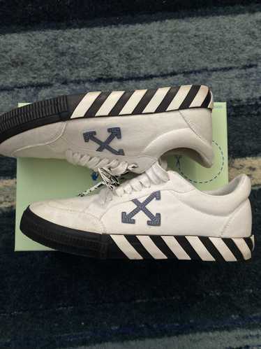 Off-White × Virgil Abloh Low Vulcanized Light Blue