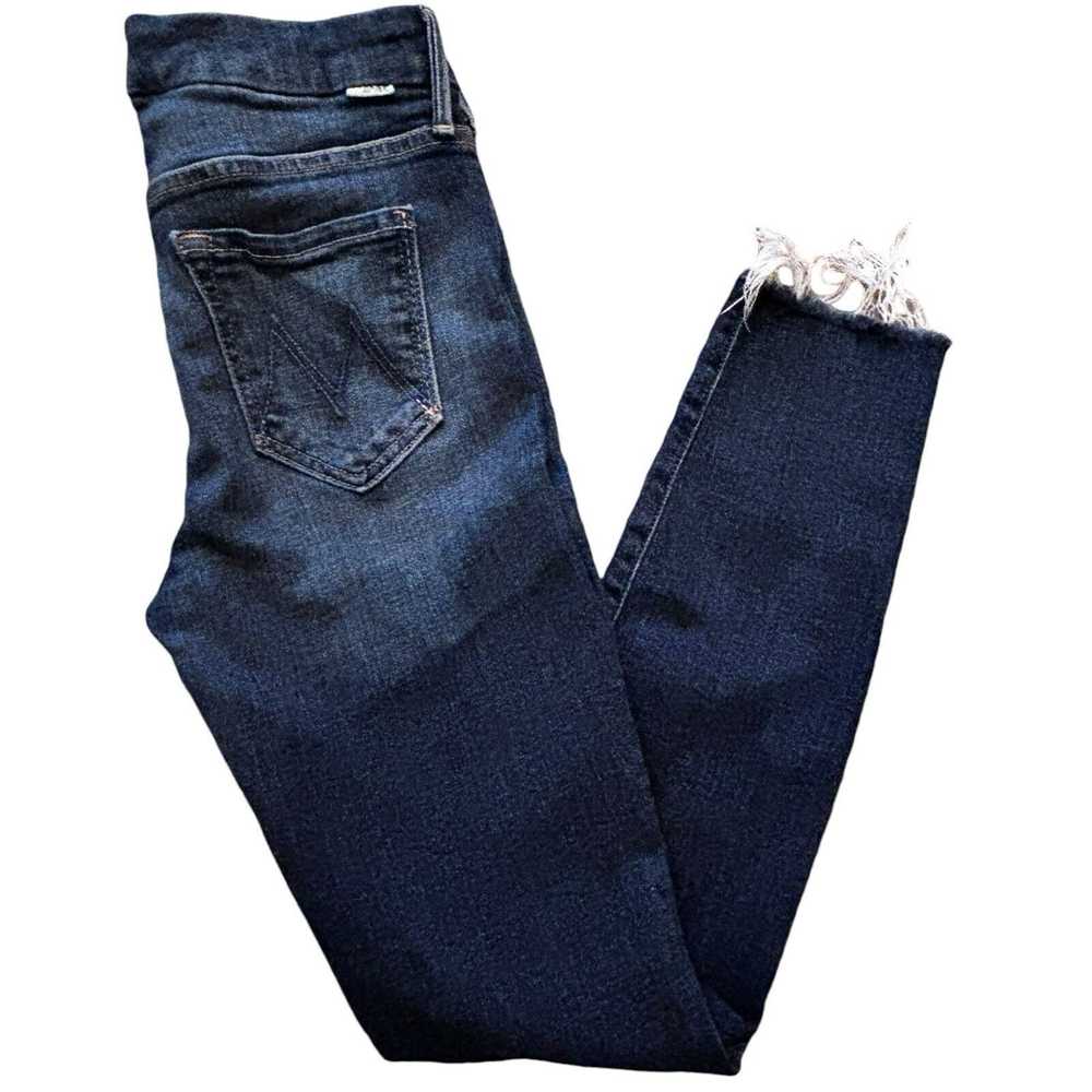 Mother Denim Mother Looker Ankle Fray Jeans Mediu… - image 3