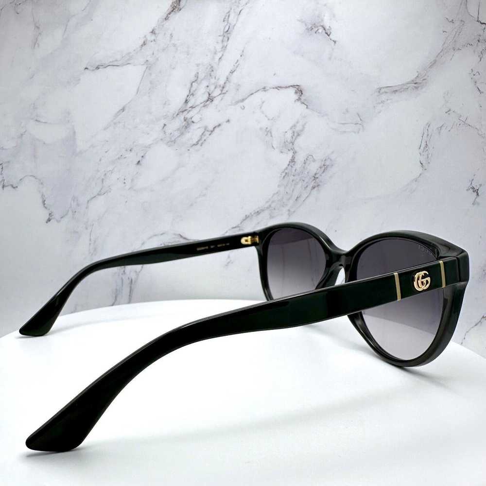 Gucci New Gucci Sunglasses Black Acetate Round - image 11