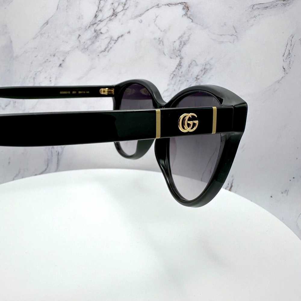 Gucci New Gucci Sunglasses Black Acetate Round - image 12