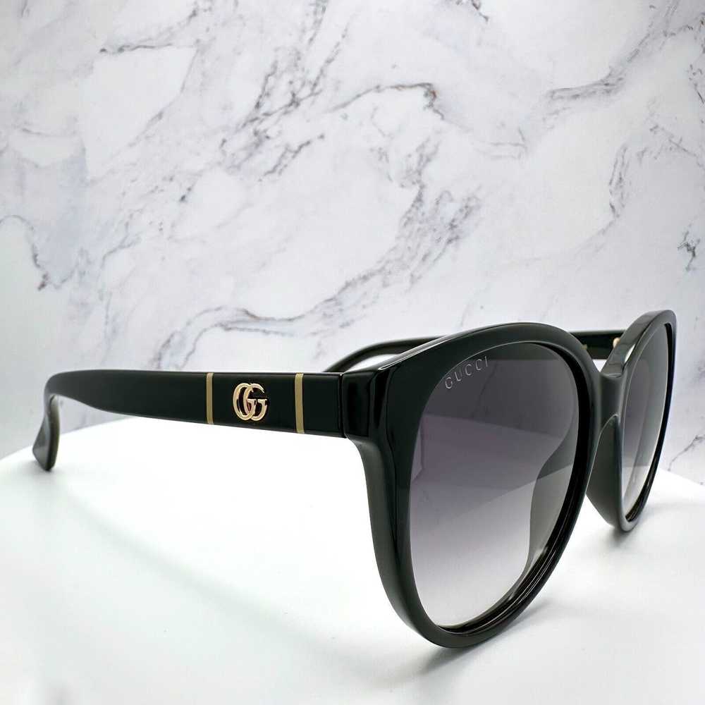 Gucci New Gucci Sunglasses Black Acetate Round - image 4