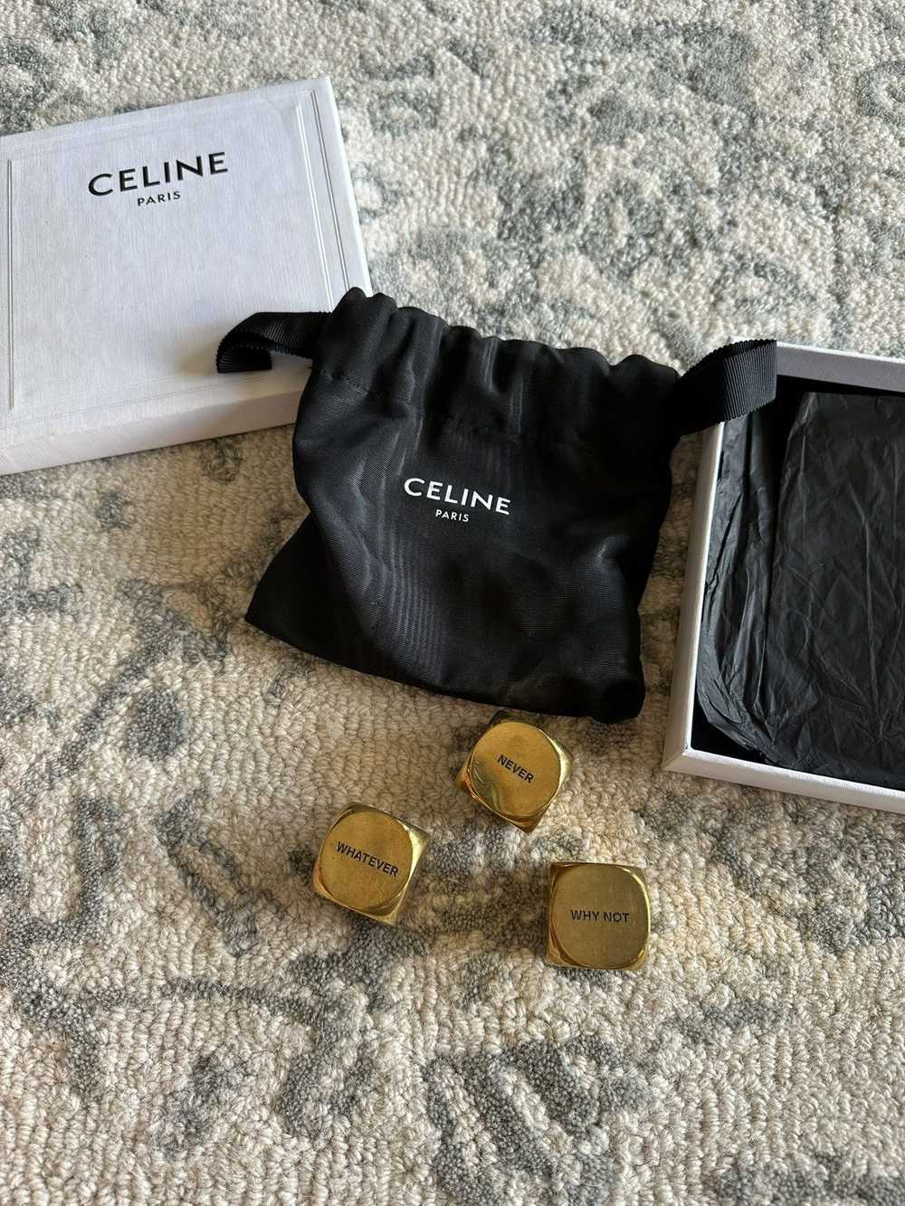 Celine Rare Celine decision dice Hedi Slimane inv… - image 6