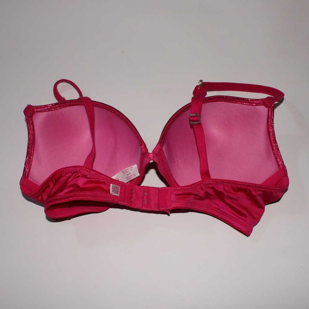 Y2K Victoria's Secret PINK Hot Pink Ultimate Push… - image 3