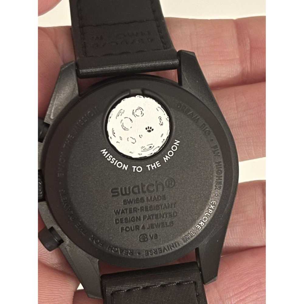 Omega X Swatch Ceramic watch - image 11